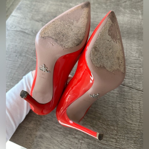 Red Prada Heels - Picture 7 of 10